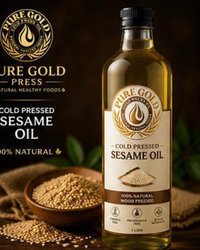 Cold Pressed Sesame Oil